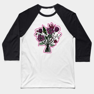 Florals Baseball T-Shirt